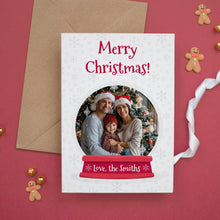 Personalised Family Photo Christmas Card #849