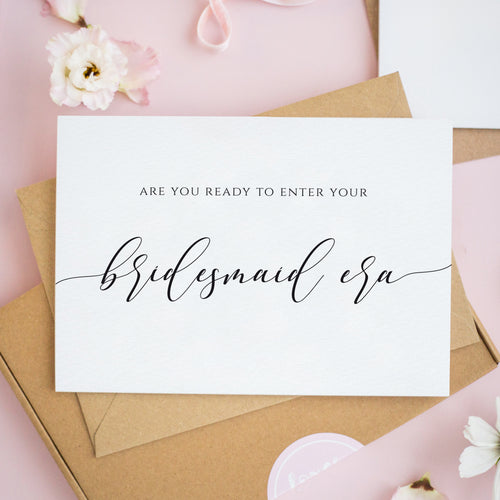 Bridesmaid Era Card #861