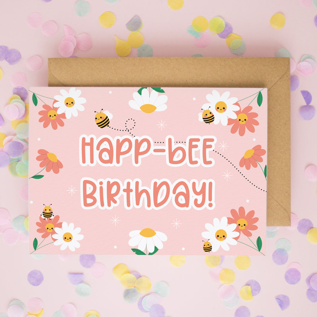 Happ-Bee Birthday Card