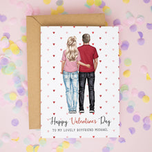 Personalised Happy Valentine’s Day Card for Boyfriend