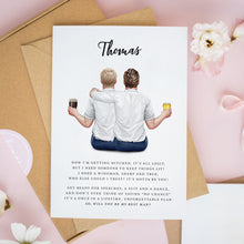 Personalised Will You Be My Best Man Card – Custom Groomsmen Proposal