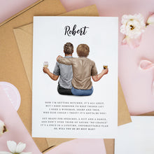 Personalised Will You Be My Best Man Card – Custom Groomsmen Proposal