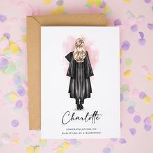 Barrister Graduation Card – Personalised Lawyer Gift | Called To The Bar Keepsake