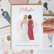 Personalised Bridesmaid Proposal Card