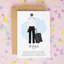 Personalised Pilot Card – Custom Aviation Greeting Card | Flight School Gift