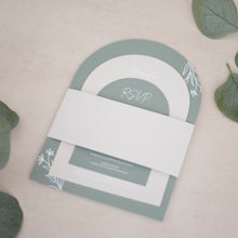 Sage & Neutral Arch Invitations