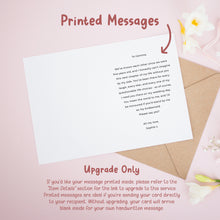 Personalised Niece Christmas Card #1120