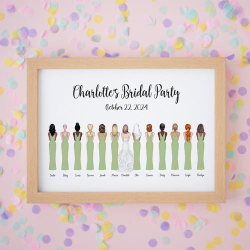 Bridal Party Print