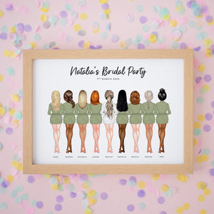 Bridal Party Print