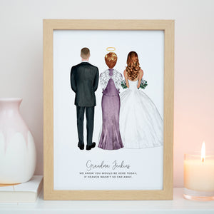 Angel Grandma Wedding Print