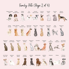 Mr & Mrs and Dog Wedding Print