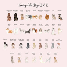 Mr & Mrs and Dog Wedding Print