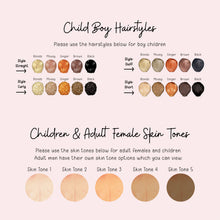 Personalised Family Christmas Card