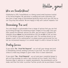 Personalised Grandma Birthday Card – Custom Floral Design With Elegant Script