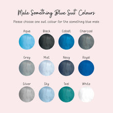 Personalised Wedding Card | Something Blue Card For Bridesmaid Proposal Gift