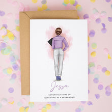 Personalised Pharmacist Card – Pharmacy Graduation Congratulations & Qualification Gift