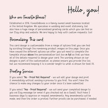 Personalised New Baby Card – Handmade Birth Announcement Card For Newborn Gift