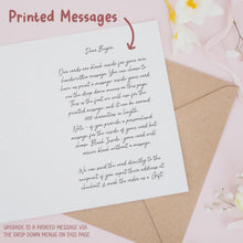 Printed Messages