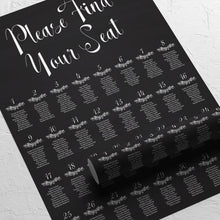 Chalkboard Style, Seating Plans, #10