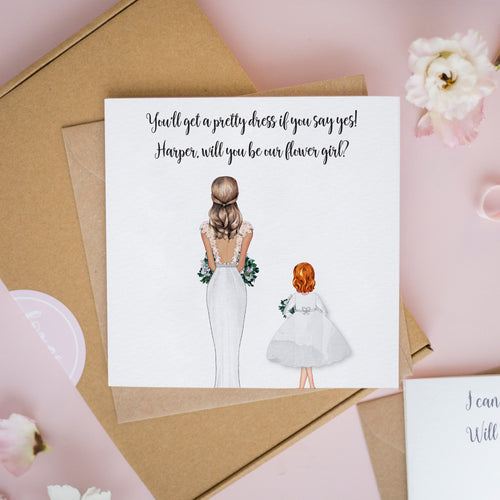 Will You Be My Flower Girl Card #366