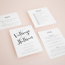 Black & White, Pocketfold Invitations, PF-016