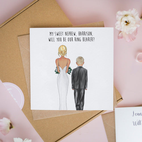 Bride & Page Boy Card #409