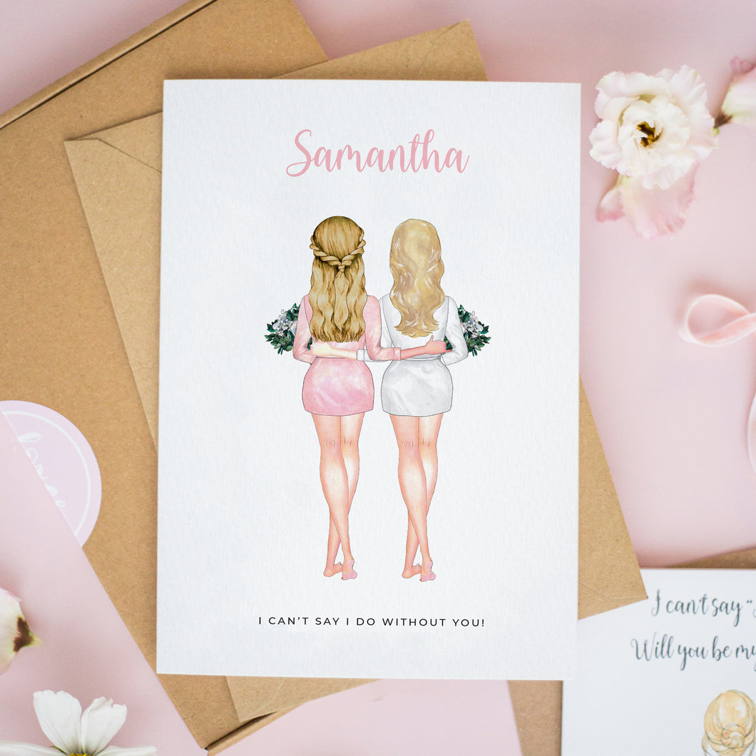 Bridesmaid Proposal Card #465