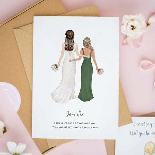 Will You Be My Junior Bridesmaid Card