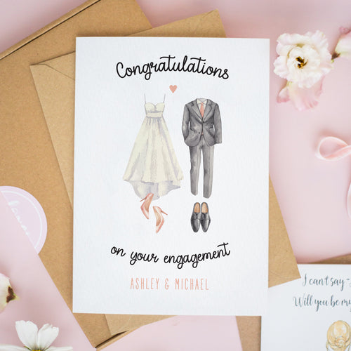 Congratulations on Your Engagement Card