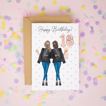 Best Friend 18th Birthday Card