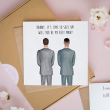 Will You Be My Best Man Card #408