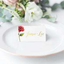 Enchanted Fairytale Rose // Wedding Place Cards // #29