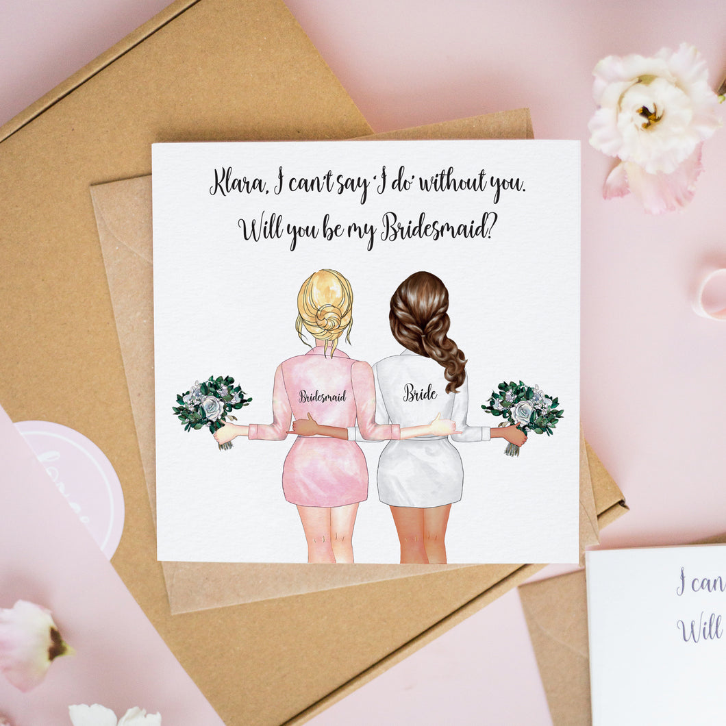 Bridesmaid Proposal Card #283