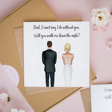 Daddy & Bride Card #417