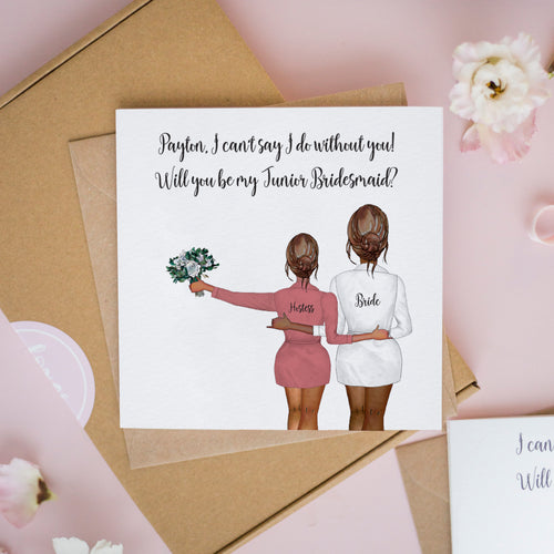 Junior Bridesmaid Proposal Card #365