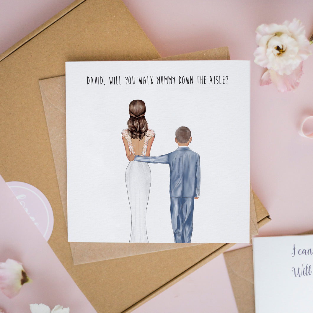 Will You Walk Me Down The Aisle Card #364